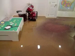 Finished Basement Flooding